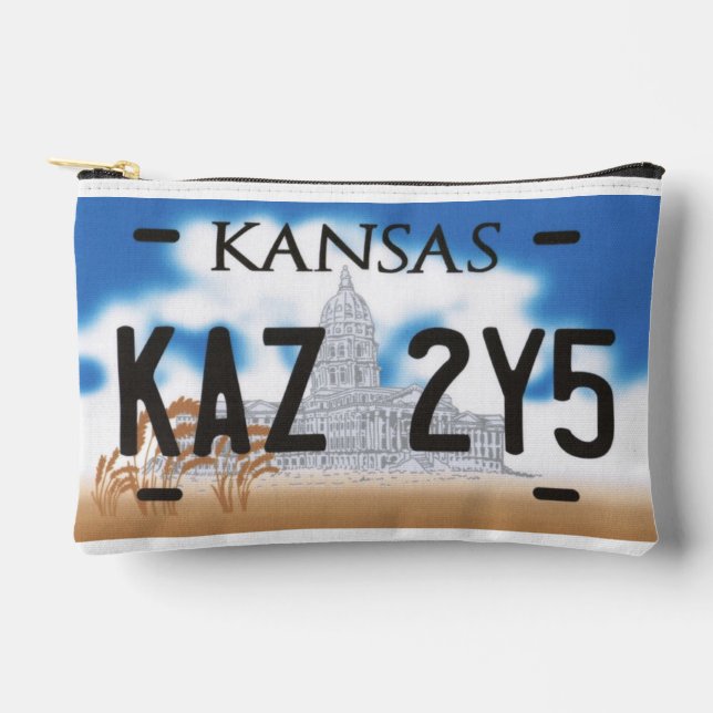 Astuccio targa impala Supernatural Accessory Pouch (Front)