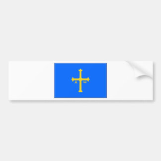 Asturias Flag (Spain) Bumper Sticker