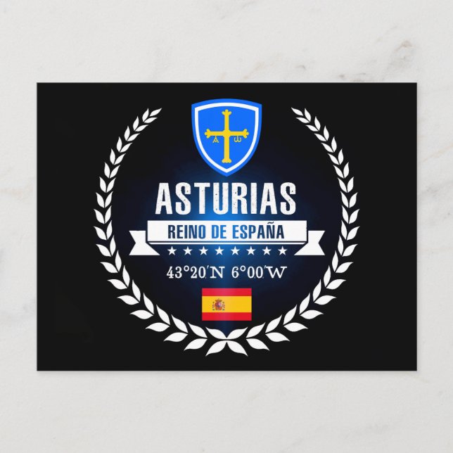 Asturias Postcard (Front)