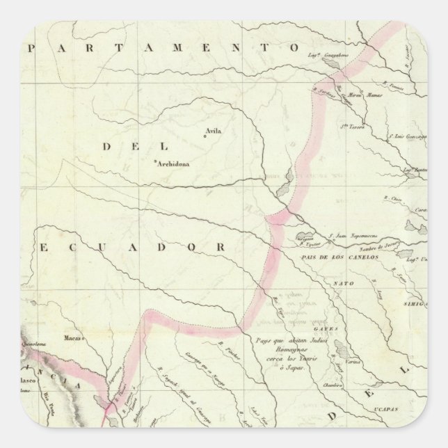 Asuay Square Sticker (Front)