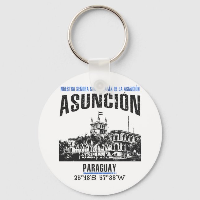 Asunción Key Ring (Front)