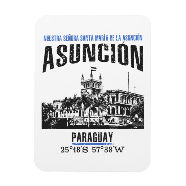 Asunción Magnet (Vertical)