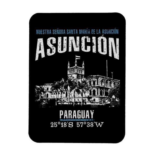 Asunción Magnet (Vertical)