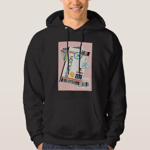 Asunción Paraguay City Skyline Silhouette Outline  Hoodie