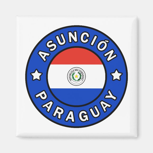 Asunción Paraguay Magnet (Front)