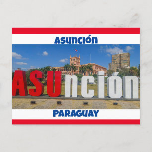 Asunción, Paraguay Postcard