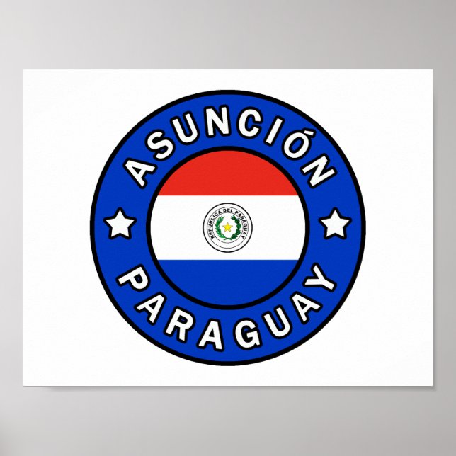 Asunción Paraguay Poster (Front)