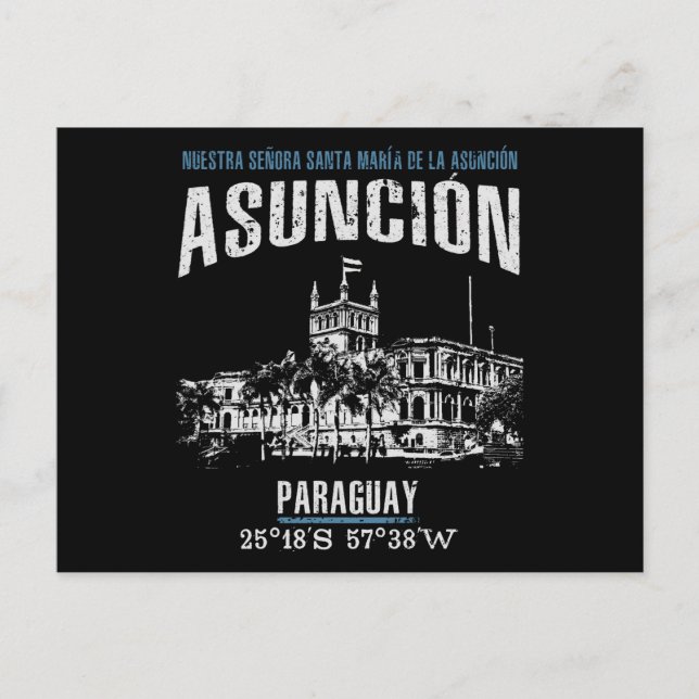 Asunción Postcard (Front)