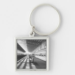 Aswan Egypt, Interior of Aswan Dam Train Station Key Ring