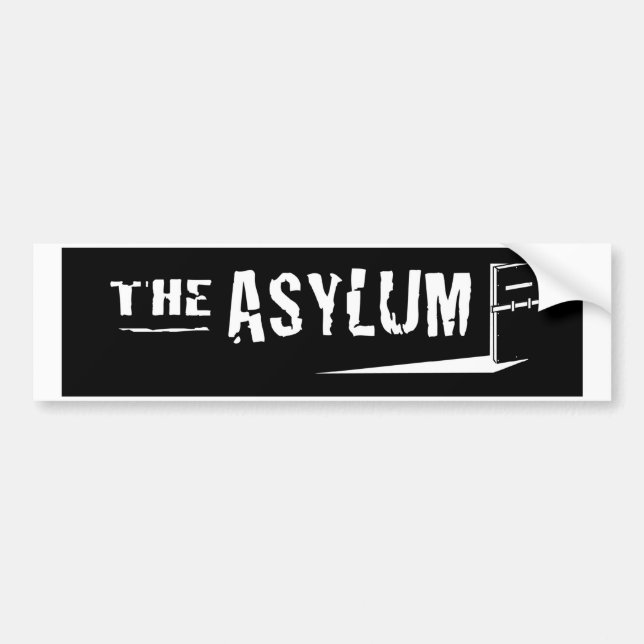 Asylum Bumper Sticker (Front)