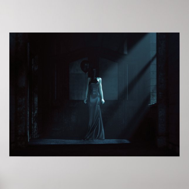 Asylum Demon Woman - Abstract Art - Poster (Front)