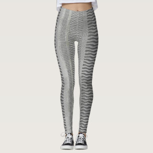 asymetric patchwork leggings