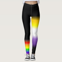 Asymmetric nonbinary gay rainbow pride flags #1