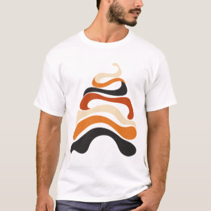 Asymmetric Seasonal Bands T-Shirt