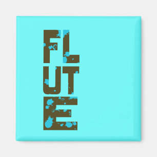 Asymmetrical Flute Magnet