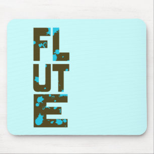 Asymmetrical Flute Mouse Pad