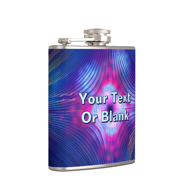 Asymptotic Groove Hip Flask (Right)