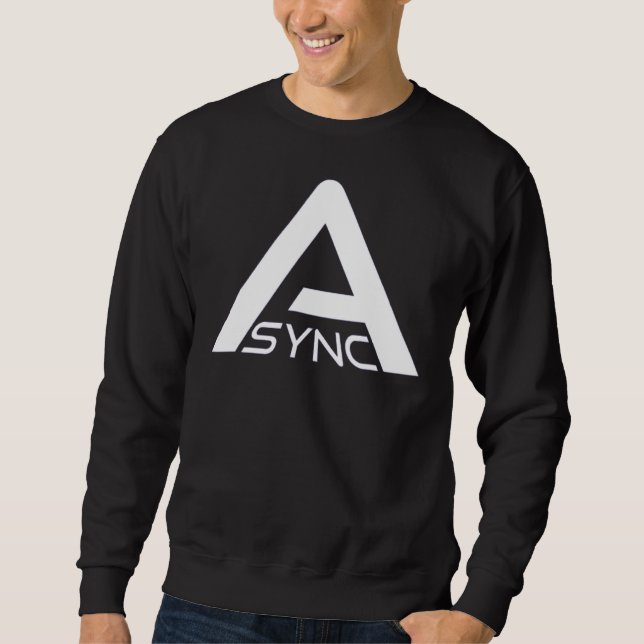 ASYNC - Backrooms Pixels Research Sweatshirt (Front)