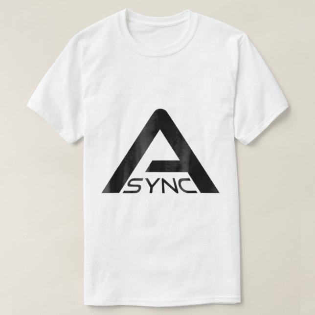 ASYNC  Backrooms Pixels Research  T-Shirt (Design Front)