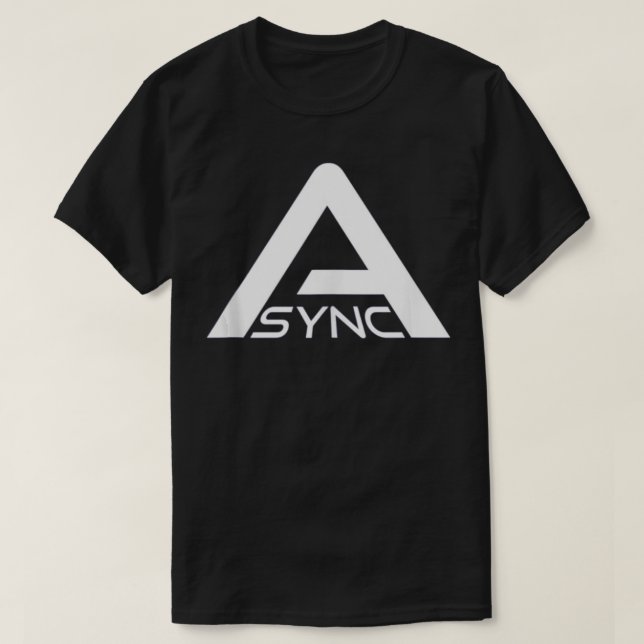 ASYNC Backrooms Pixels Research  T-Shirt (Design Front)