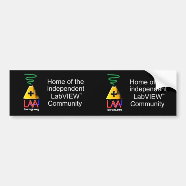 Asynchronous Avatar Advertisers Bumper Sticker (Front)