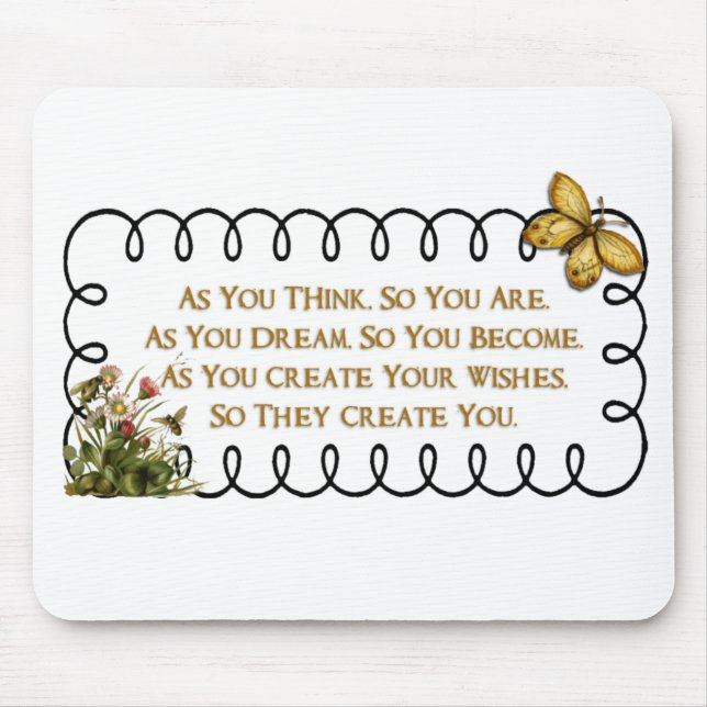 asyouthink mouse pad (Front)