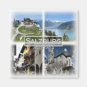 AT0023 Europe, Austria, Salzburg, Zell am, Fridge  Magnet