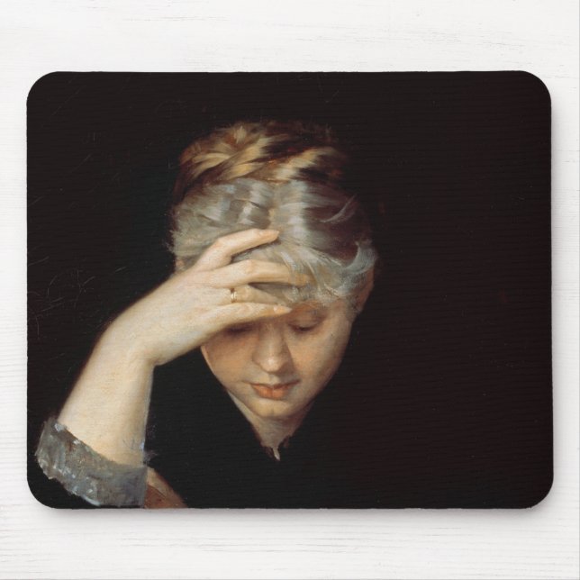 At a Book Mouse Pad (Front)