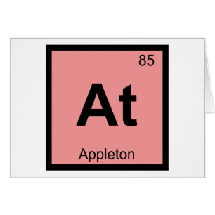 At - Appleton Wisconsin Chemistry Periodic Table