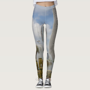At Buckingham Fountain Leggings