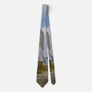 At Buckingham Fountain Neck Tie
