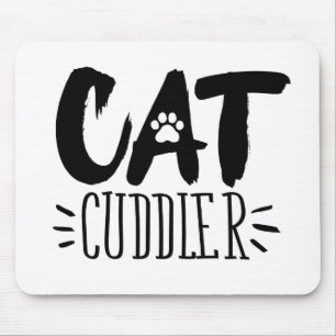 at Cuddler Happy Cuddler Aesthetic Cat Pictures Mouse Pad