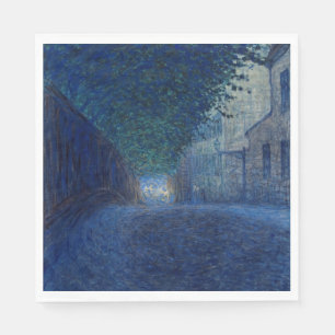 At Dusk (by Eugène Jansson) Napkin