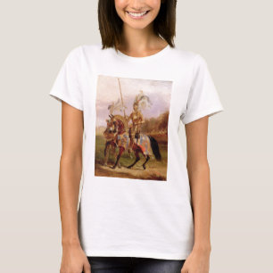 At Eglinton, Lord of the Tournament, 1840 (oil on T-Shirt