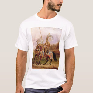 At Eglinton, Lord of the Tournament, 1840 (oil on T-Shirt