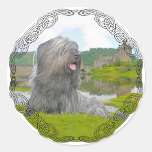 At Eilean Donan Classic Round Sticker