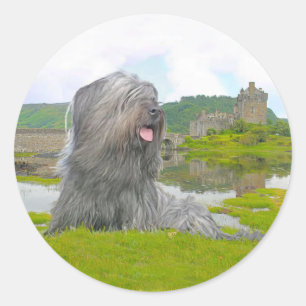 At Eilean Donan Classic Round Sticker