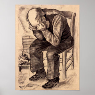 At Eternitys Gate - Van Gogh Poster