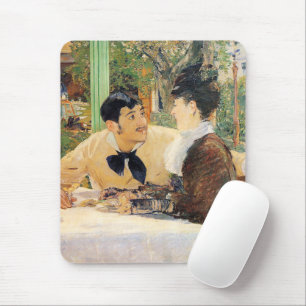 At Father Lathuille's. Edouard Manet Mouse Pad