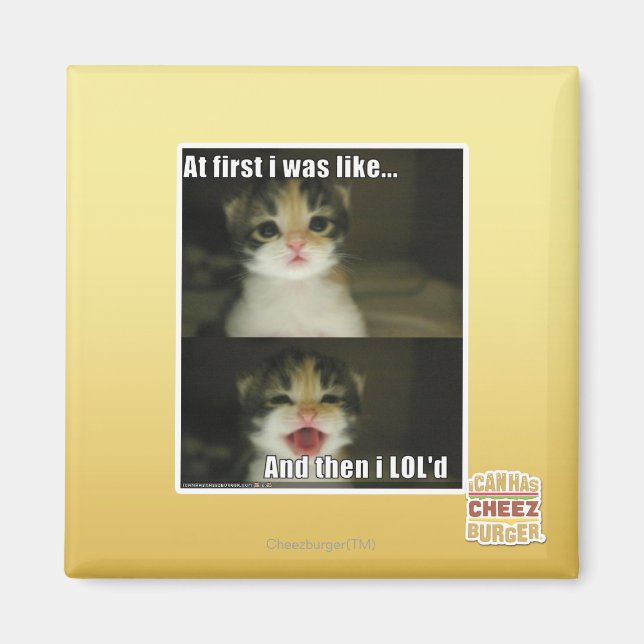 At first I was like Magnet (Front)