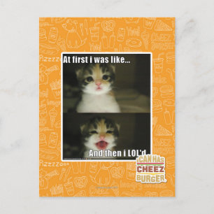 At first I was like Postcard