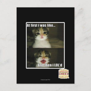 At first I was like Postcard