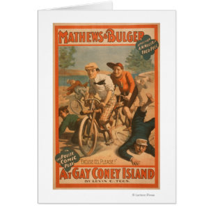 "At gay Coney Island" Musical Comedy Poster #1