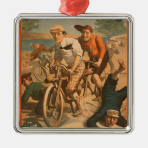 "At gay Coney Island" Musical Comedy Poster #1 Metal Tree Decoration