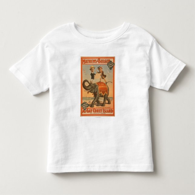 "At gay Coney Island" Musical Comedy Poster #3 Toddler T-Shirt (Front)