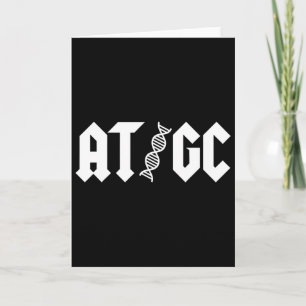 At Gc Biology Dna Strand Double Helix Teacher Stud Card