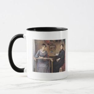 At Home or Intimacy, 1885 Mug