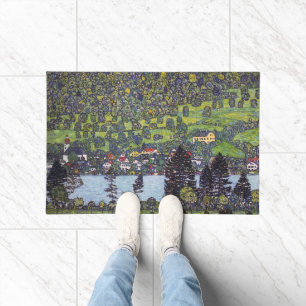 At Lake Atter, Gustav Klimt Doormat