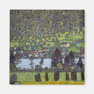 At Lake Atter, Gustav Klimt Magnet