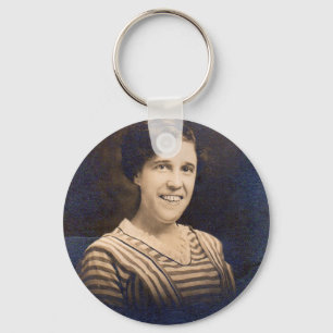 At least her husband loved her RPPC Key Ring